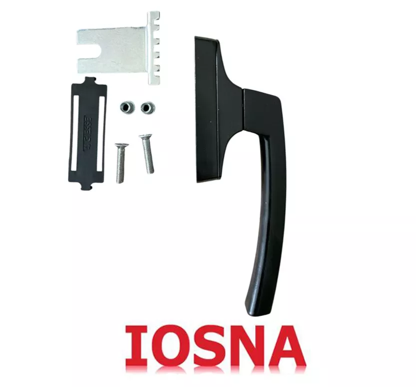 Maneta Giesse para puerta de aluminio con apertura exterior con pala de 45mm