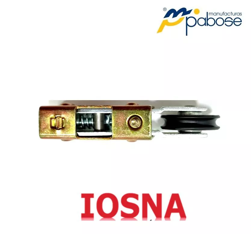 Rueda Pabose GT 25/2 C Graduable para Corredera de Aluminio 25 kg