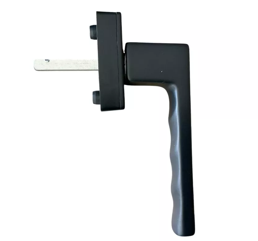 Manilla Hoppe Toulon negro mate para ventana PVC - Secustik&reg;