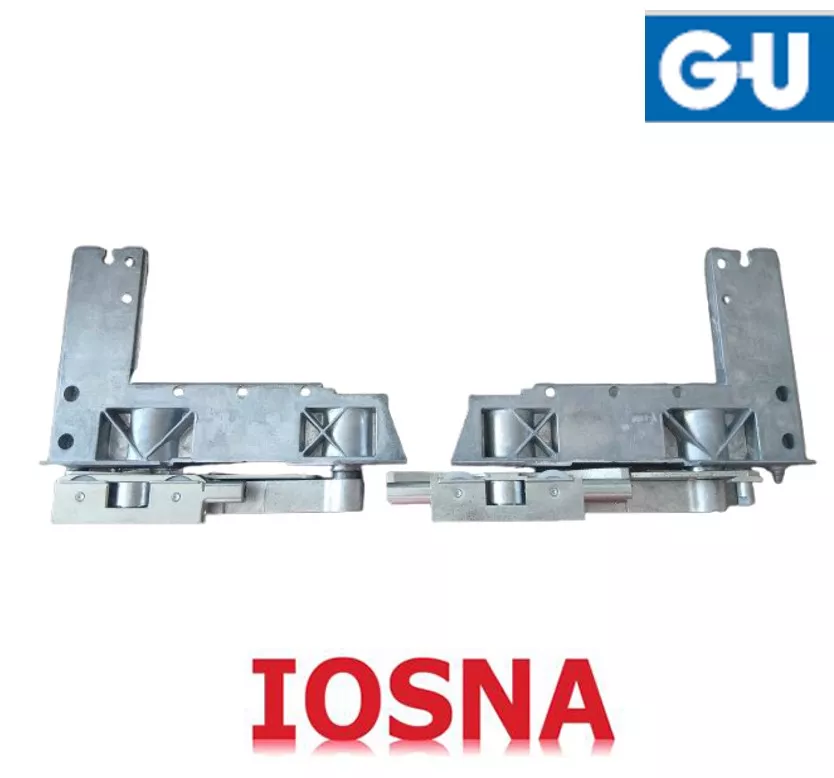 Rueda con carro GU para balconera pvc osciloparalela