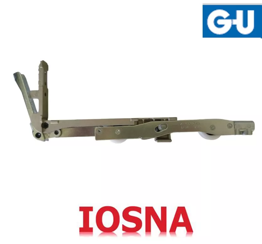Rueda con carro GU para balconera pvc elevable