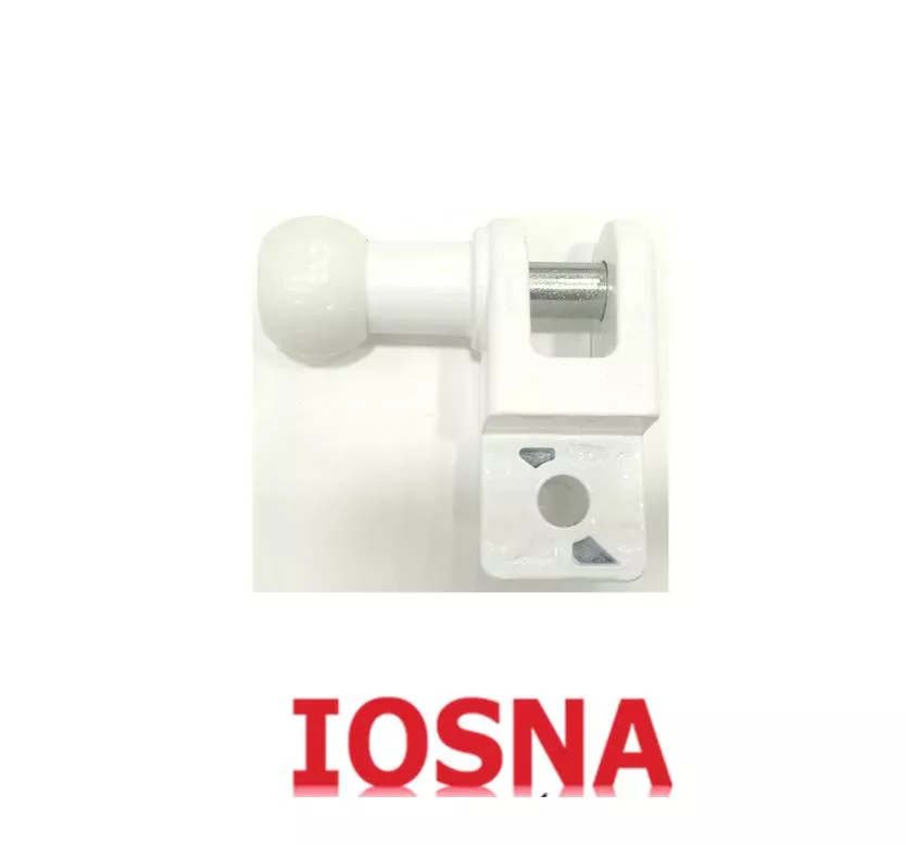 Soporte Barandilla para Toldo Estor Gaviota Blanco - Enganche Brazo Toldo (2 uds)