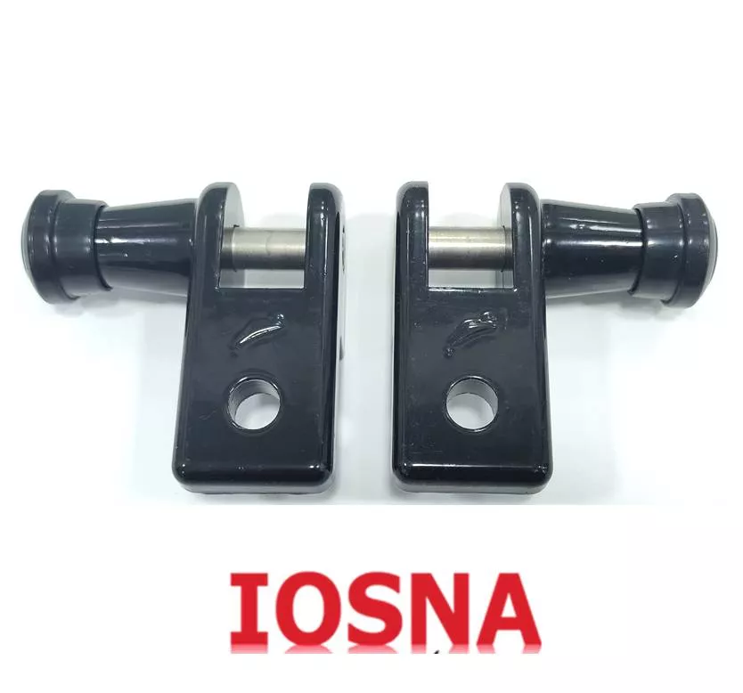 Enganche toldo barandilla Siplan Negro - Soporte estor balc&oacute;n 32 mm