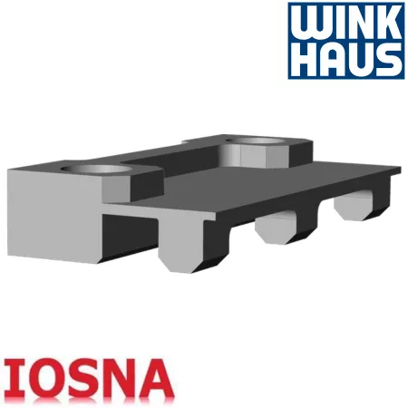 Adaptador Winkhaus WSK205/F universal - 35mm galvanizado
