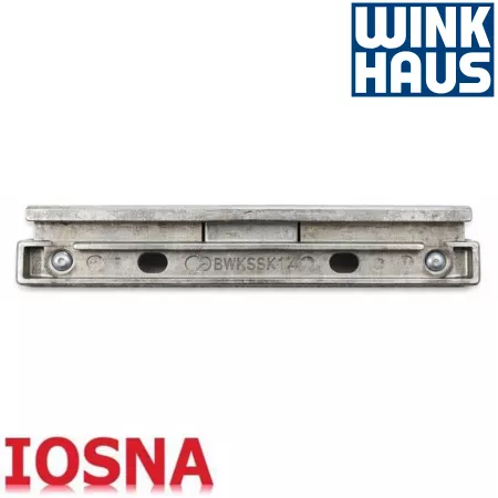 Clip retenedor Winkhaus BK144 SL PVC - 105mm c&aacute;mara 12mm