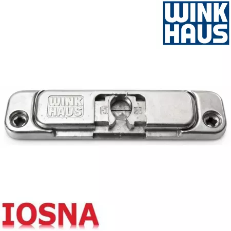 Clip retenedor Winkhaus BK 552 RC SL PVC - 97 mm eje 5,7 mm