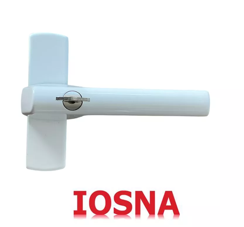 Maneta SI oscilo con llave para ventana de aluminio