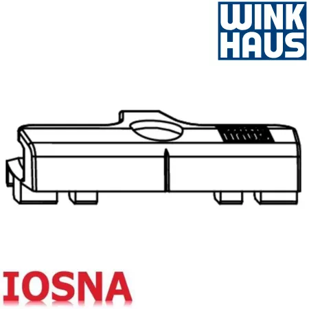 Cerradero Winkhaus SBA.K.60 PVC - Oscilobatiente 45mm eje 13mm