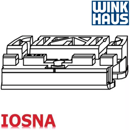 Cerradero seguridad Winkhaus SBS K 161 PVC - 29mm RC