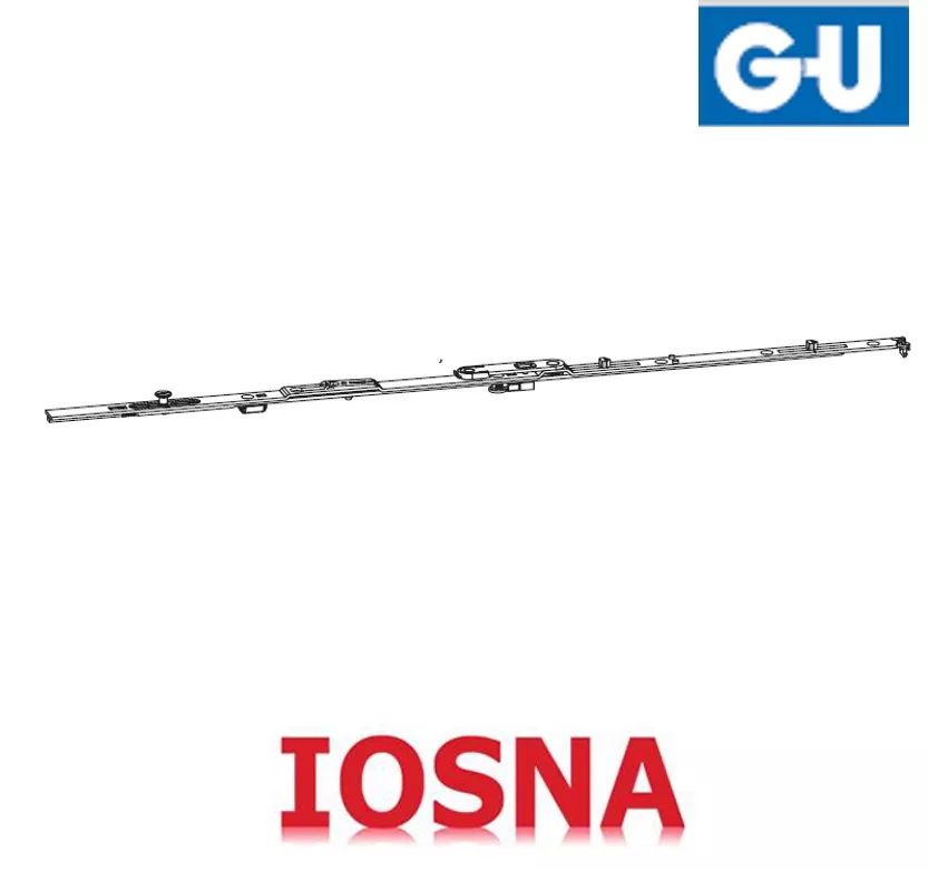 Pletina de compas GU para ventanas de pvc