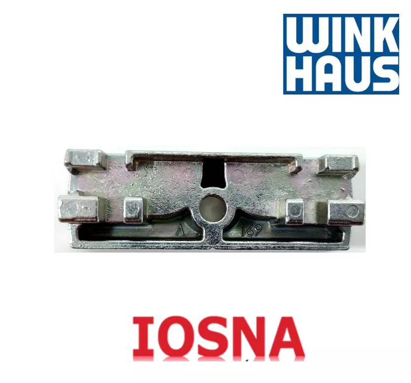Cerradero Winkhaus SBA.K.169 PVC - Oscilobatiente 45mm eje 13mm