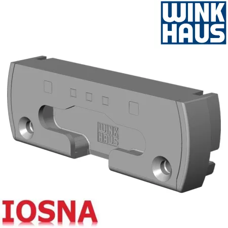 Cerradero Winkhaus SBK.K.144.V 2T PVC - Abatible 86mm eje 13mm