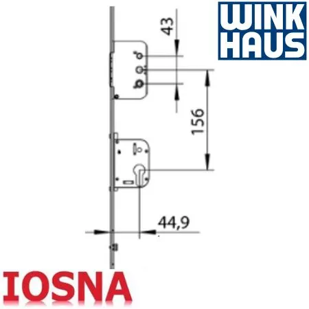 Cremona Winkhaus GAKA 2225-4 D45 FFH 1975-2225