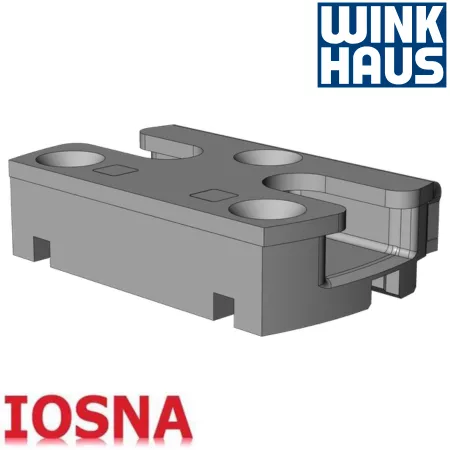 Cerradero seguridad Winkhaus SBS.K.166 para ventana PVC