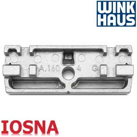 Cerradero Winkhaus SBA.K.160 PVC - Oscilobatiente 45mm eje 13mm