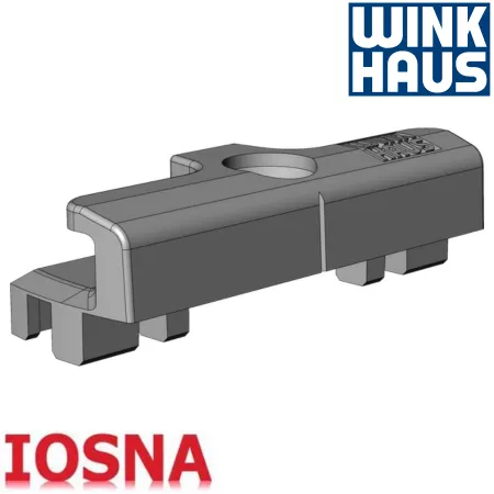 Cerradero Winkhaus SBA.K.160 PVC - Oscilobatiente 45mm eje 13mm