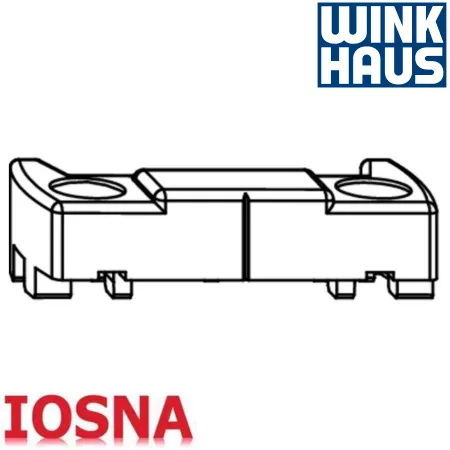 Bisagra oculta Winkhaus ZV-RT.160 PVC - 45mm c&aacute;mara 12mm