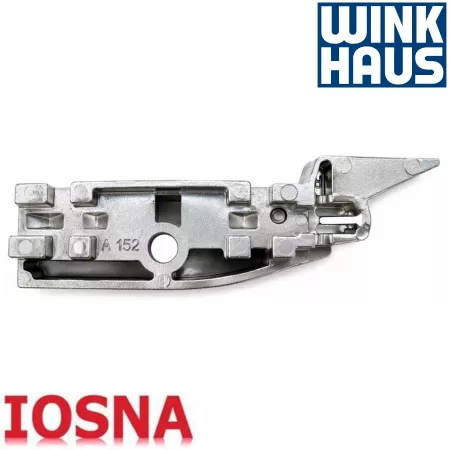 Cerradero Winkhaus SBA.K.161 Derecho PVC - 69 mm eje 6,5 mm
