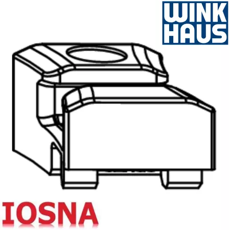 Cerradero Winkhaus SBK K E 5 PVC - Oscilobatiente 29mm