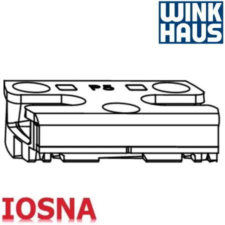 Cerradero seguridad Winkhaus SBS K 66 P5 PVC - 29mm
