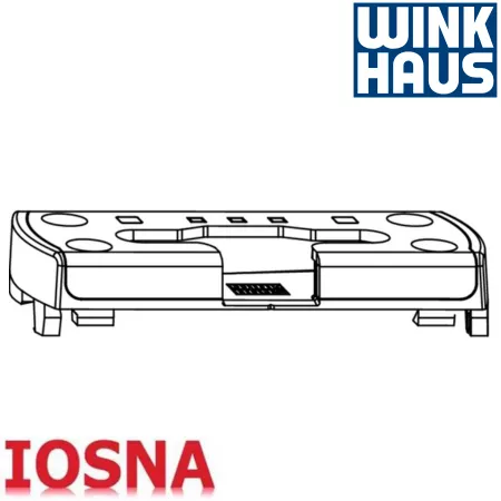Cerradero Winkhaus SBK.K.14 PVC - Abatible 86mm eje 13mm RC