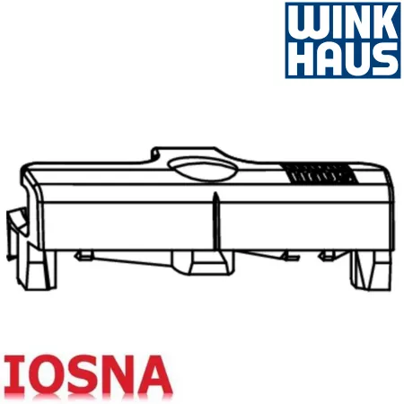 Cerradero Winkhaus SBA.K.114 PVC - 45mm eje 13mm