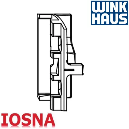 Cerradero microventilaci&oacute;n Winkhaus SBA K T 13-5 PVC - 36,5mm