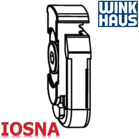 Pieza marco Winkhaus RT.DFE-TFE aluminio 13mm