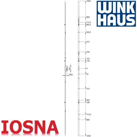 Cremona Winkhaus GAM.2300-3 D25 FFH 1800-2300