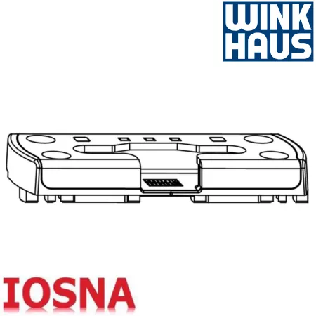 Cerradero Winkhaus SBK.K.152.P5 PVC - Abatible 86mm eje 13mm RC