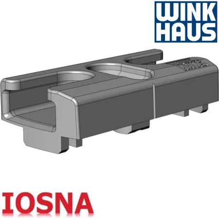Cerradero de Seguridad SBS.A.77.ZN Winkhaus para Ventana de Aluminio - Oscilobatiente