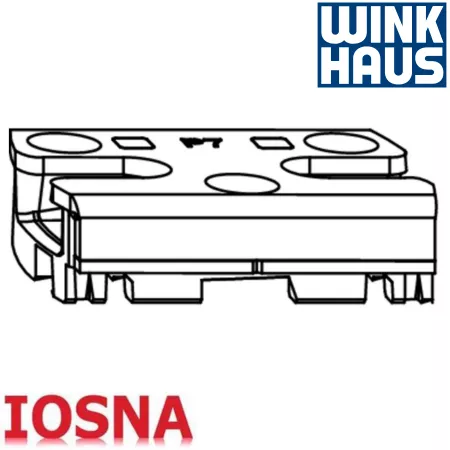 Cerradero Seguridad Winkhaus SBS.K.162.P7 PVC Oscilobatiente
