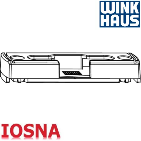Cerradero Abatible Winkhaus SBK.A.73 Aluminio 64mm Oscilo
