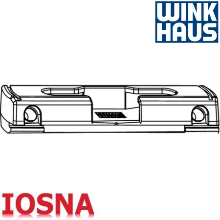 Cerradero Abatible Winkhaus SBK.A.75.ZN.KS Aluminio 64mm