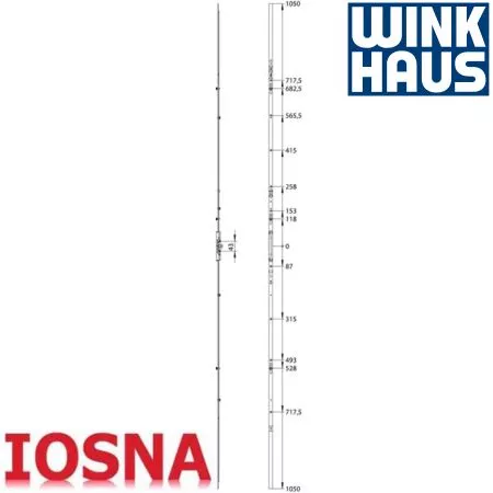 Cremona Winkhaus GAM.2300-3.D7,5 FFH 1800-2300