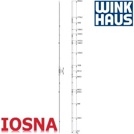 Cremona Winkhaus GAK.2225-2.D7,5 FFH 1975-2225