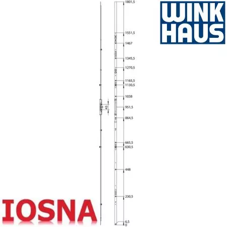 Cremona Winkhaus GAK.2000-2.D7,5 FFH 1750-2000