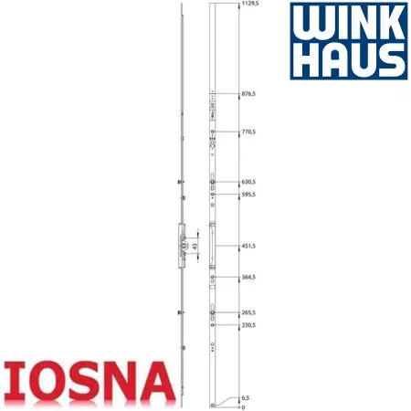 Cremona Winkhaus GAK.1325-2.D7,5 FFH 1075-1325