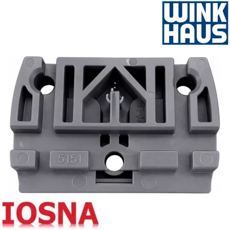 Cerradero seguridad Winkhaus SBS.K.152 PVC - 45mm eje 13mm RC