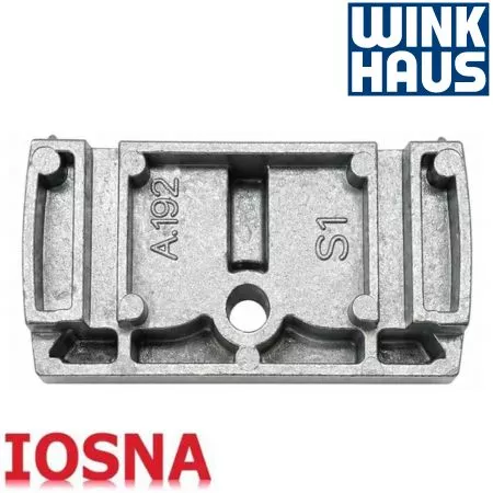 Cerradero Winkhaus SBA.K.192 PVC - 45x22mm oscilobatiente