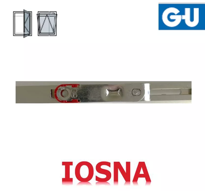 Pletina de compas GU de 501-750 para ventanas de pvc