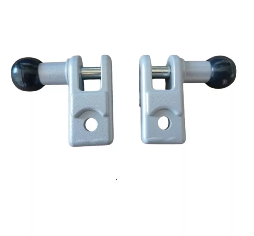 Soporte Barandilla para Toldo Estor Gaviota Gris - Enganche Brazo Toldo (2 uds)
