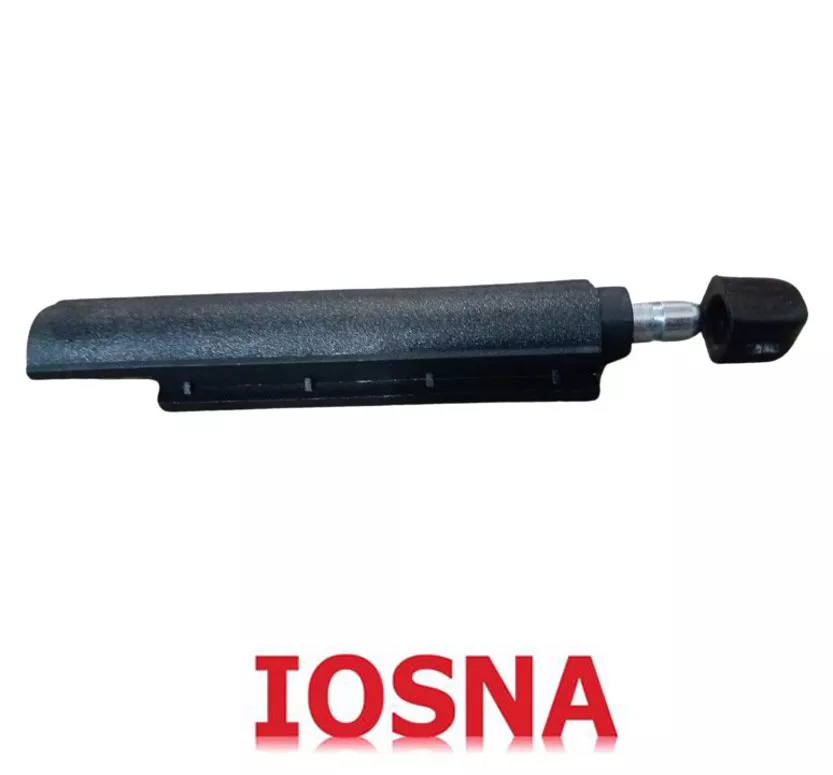 Terminal de Pletina Puntera Negro Giesse para Ventanas de Aluminio