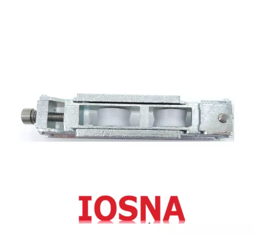 Rueda graduable para correderas de aluminio