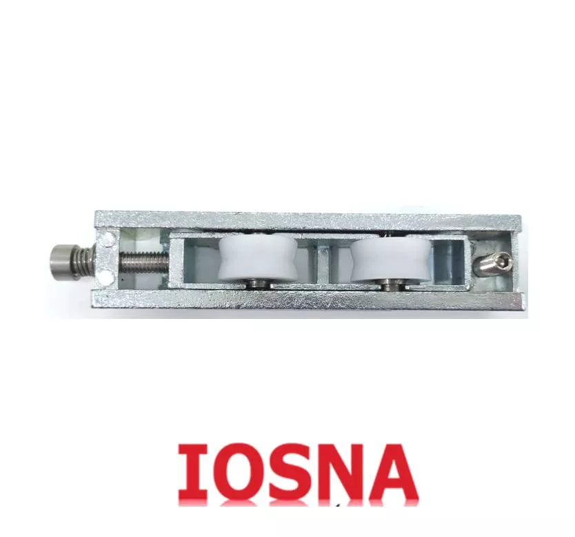 Rueda graduable para correderas de aluminio