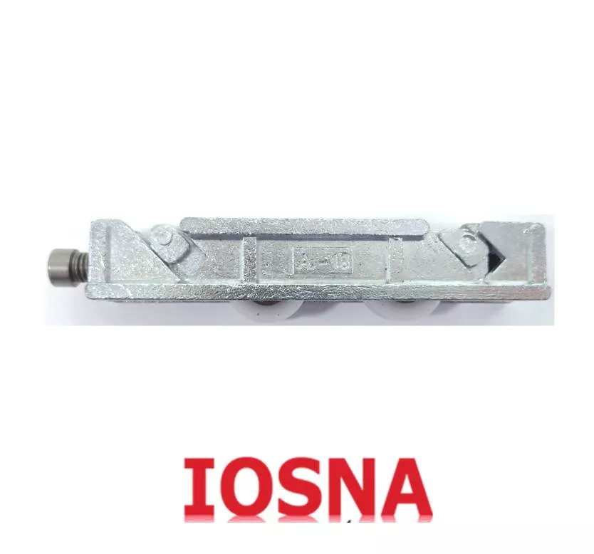 Rueda graduable para correderas de aluminio