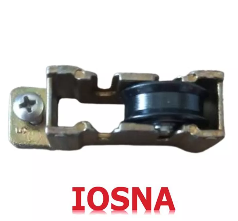 Rueda Fija AL-21 para Ventana Corredera de Aluminio 21x15mm | Refacci&oacute;n Resistente