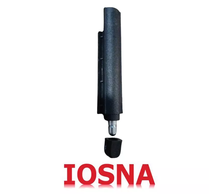 Terminal de Pletina Puntera Negro Giesse para Ventanas de Aluminio