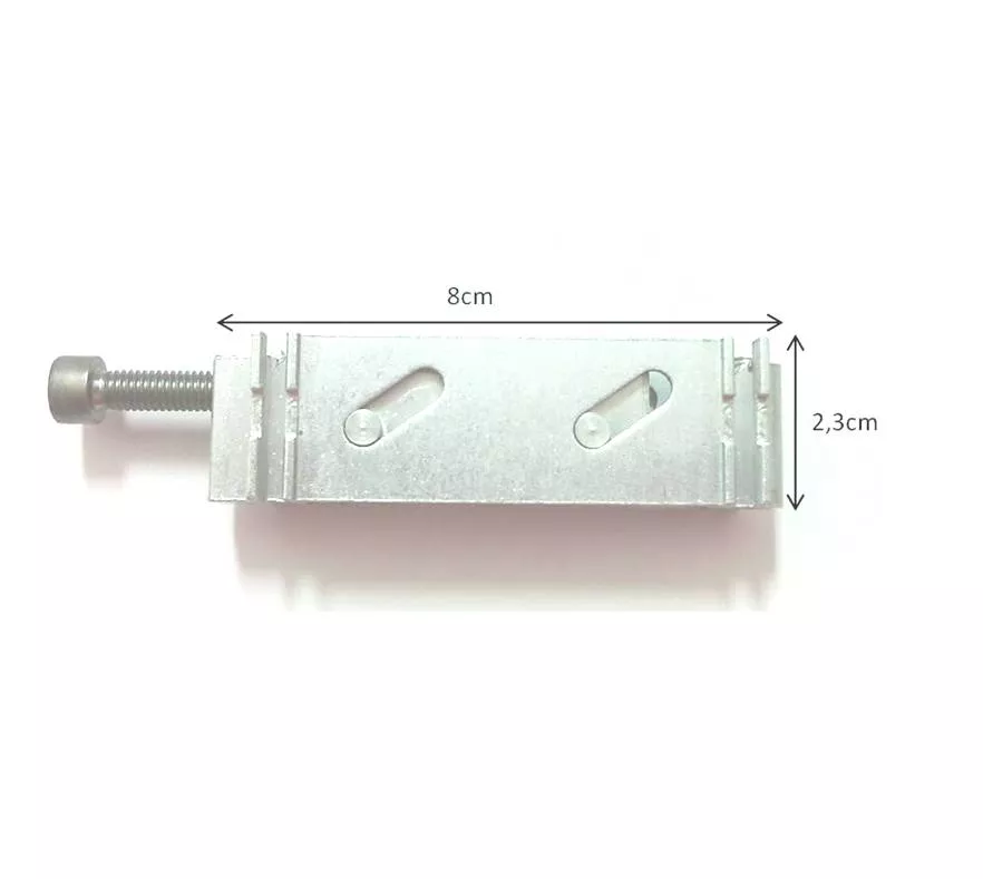 Cojinete Graduable para Ventana Corredera Alba 60 | Rueda Regulable 8 cm Aluminio