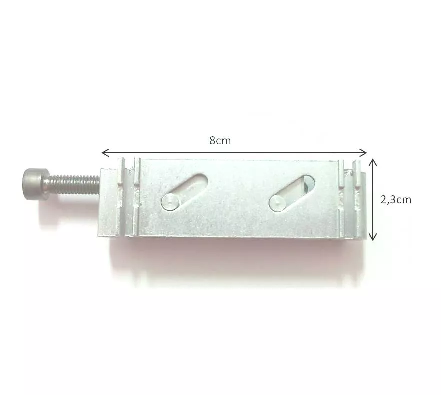 Cojinete Graduable para Ventana Corredera Alba 60 | Rueda Regulable 8 cm Aluminio